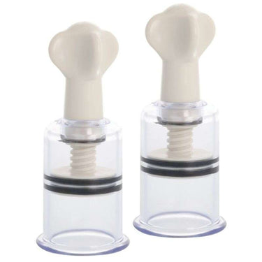 Ventose per Capezzoli Effetto Stimolante - 2 Pezzi in Plastica Trasparente